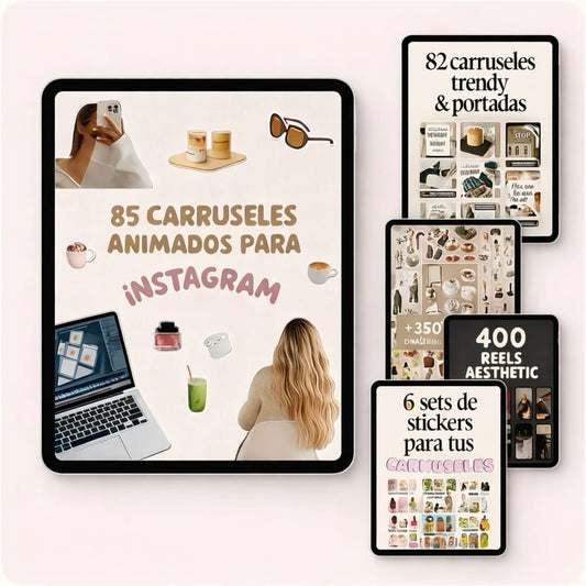 Pack Viral de Carruseles para Instagram + Bonos✨